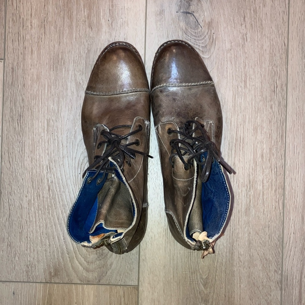 Bed Stu boots 11.5 US —never worn, has original tag.